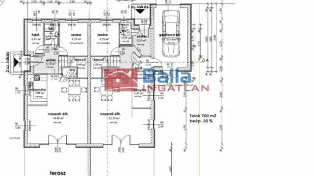 Eladó 136 nm-es 5 szobás családi ház Kápolnásnyéken