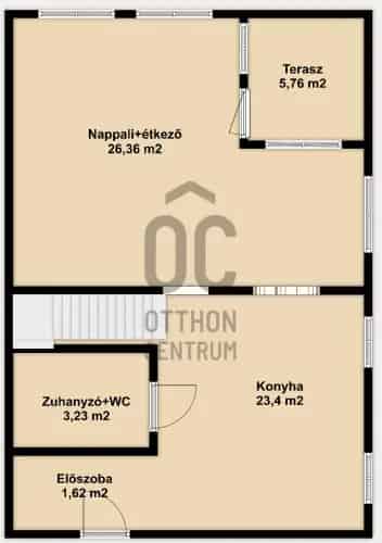 Budapest XV kerület Pestújhely 106 nm-es 4 szobás felújított lakás eladó