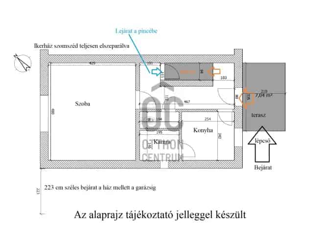 Budapest XIX. kerületi eladó ikerház, H496100