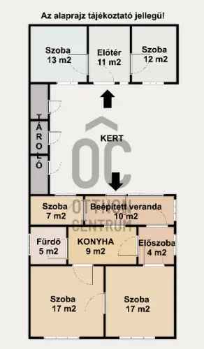 Budapest XX. kerületi eladó családi ház, H500621