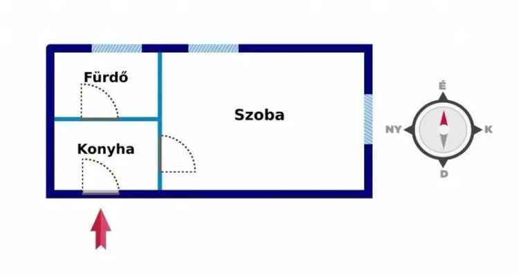 27 nm-es Felújított Tégla Lakás Rákospalotán 2 Autó Beállóval