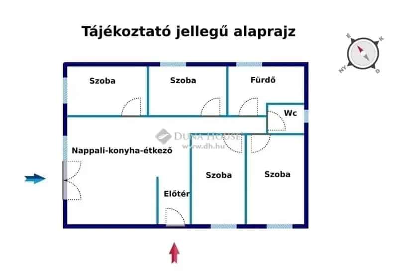 Modern 70m2-es Ikerház eladó Bugyin, Tetőtér beépítéssel