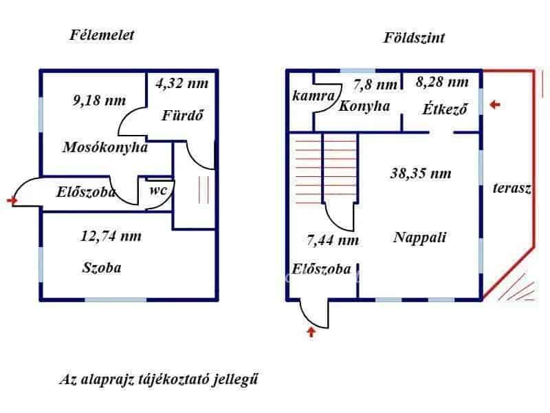 Ház Kiadó , Szolnoki járás, Alföld és Észak