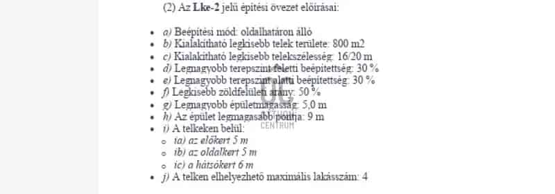 Balatonberényi eladó telek, DTK036182