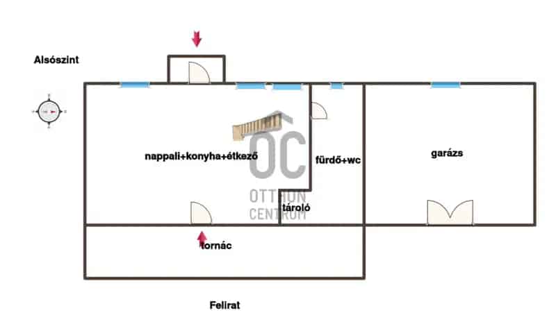 Kerkáskápolnai eladó családi ház, DHZ032308