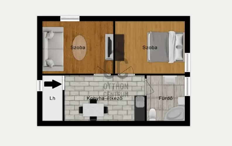 Székesfehérvári eladó újépítésű lakás, U0047547