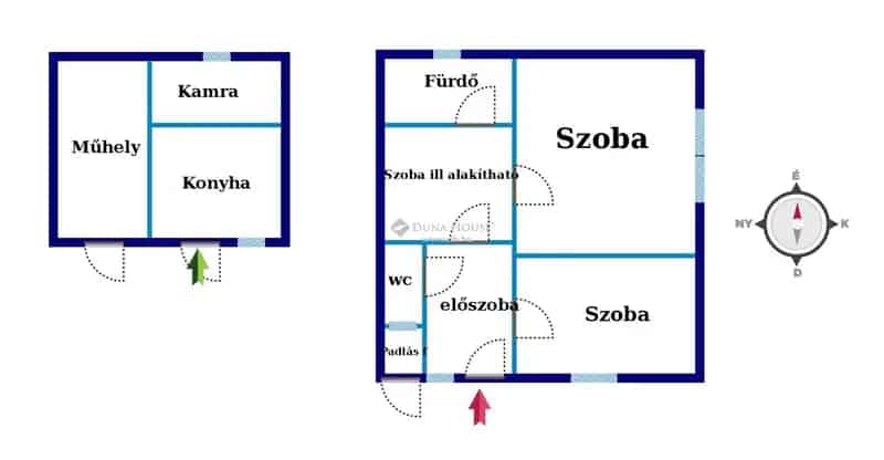 Kiskunfélegyháza 3 szobás ház eladó nagy udvarral és melléképülettel