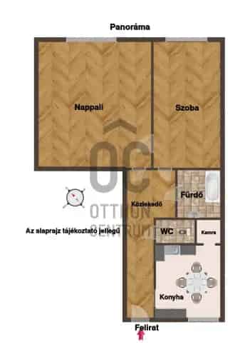 Budapest I kerületi eladó lakás Várra néző zöld környezetben