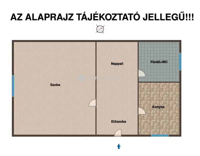 Felújítandó ház Felpécén 1765nm-es telken