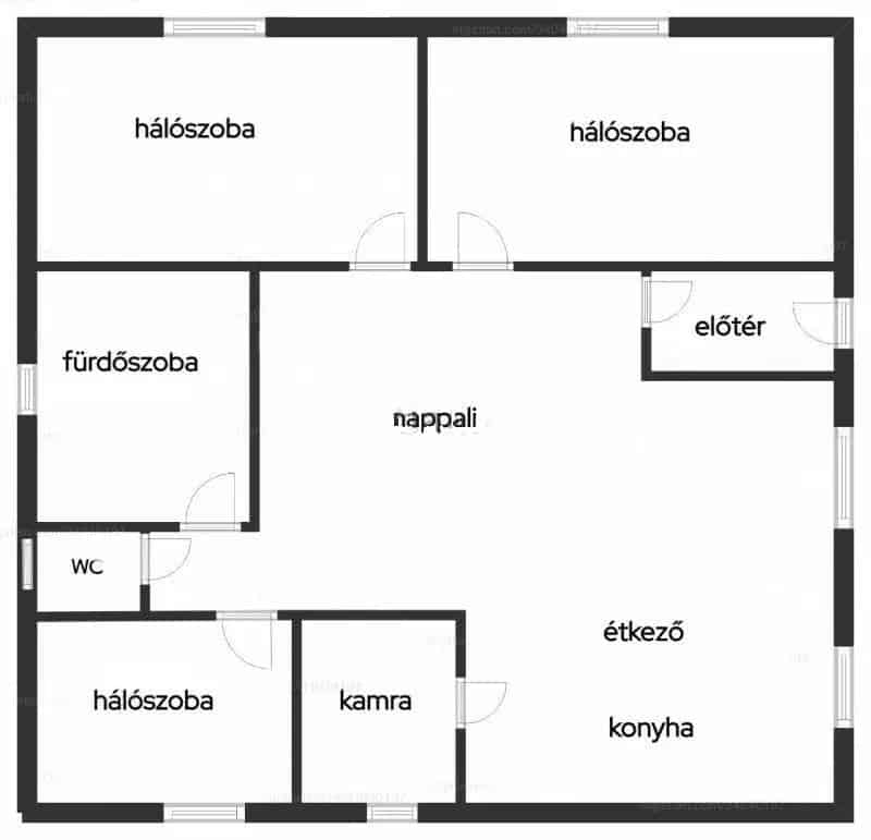 Nyíregyháza - 98 m2-es családi ház kiadó