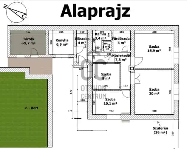 Egeri eladó családi ház, H493646