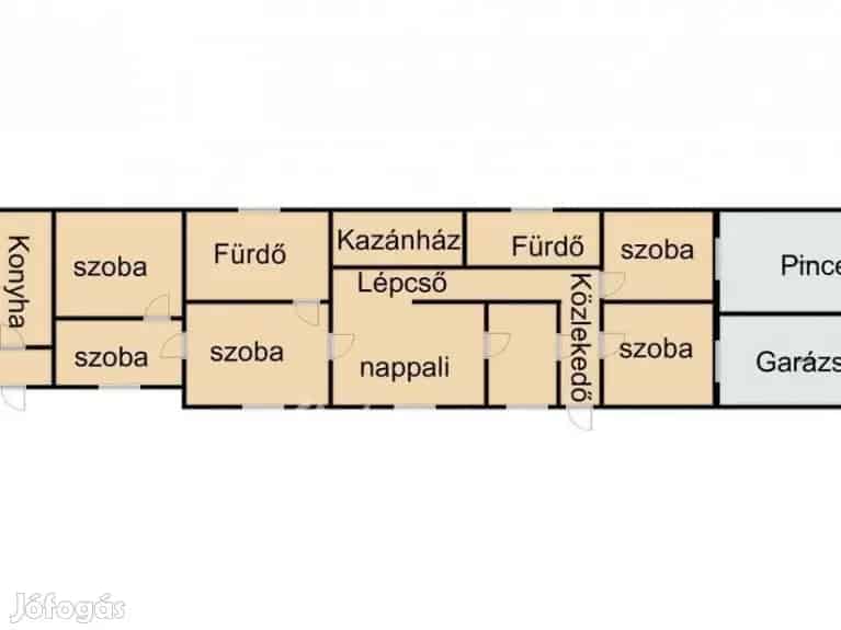 Eladó 8 szobás családi ház Nyíregyháza Rozsrétszőlőn