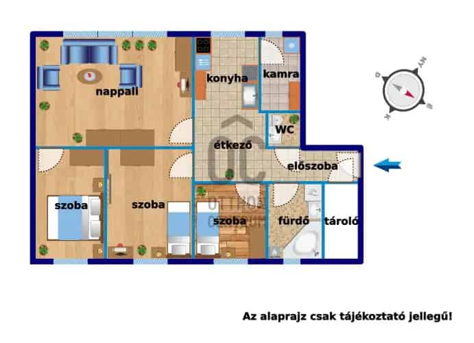 Veszprémi eladó lakás, DLK078901