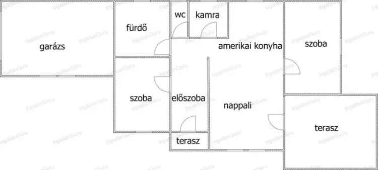 Kecskemét kertvárosi családi ház kiadó