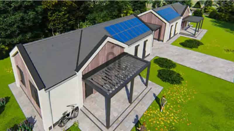 Bocskaikerti eladó újépítésű ikerház, U0047436
