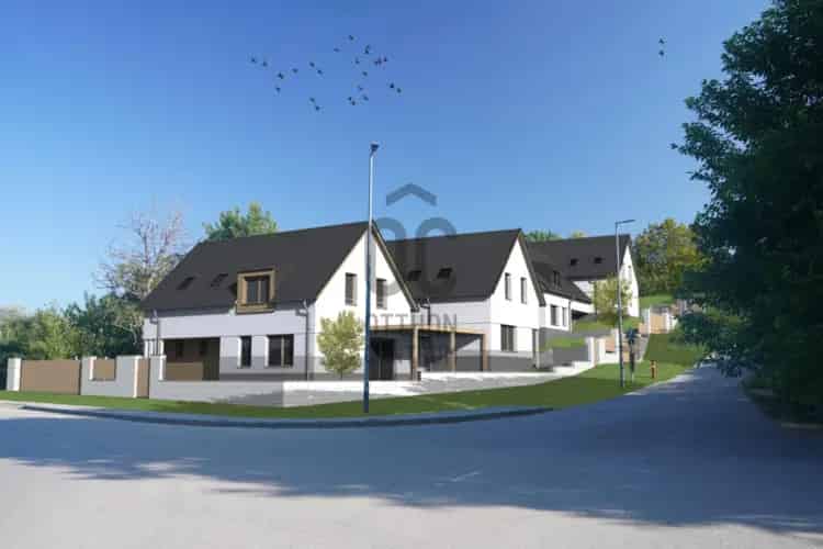 Solymári eladó újépítésű ikerház, U0047943