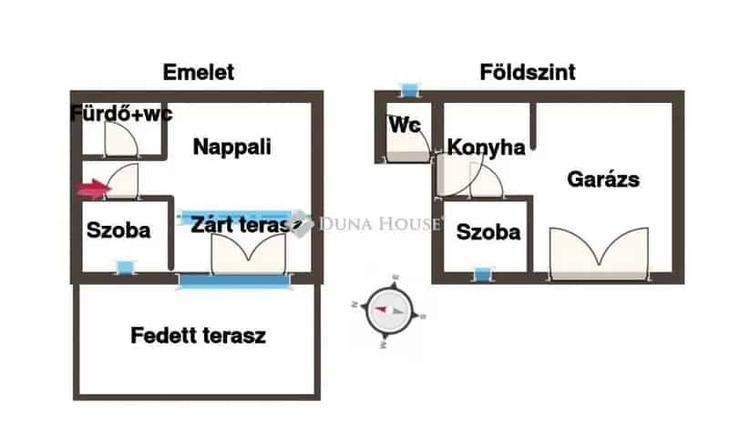 Ház Kiadó , Pécsi járás, Dunántúl