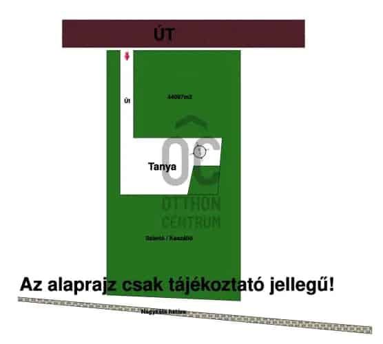 Jászberényi eladó telek DTK080053 - 4 4 hektár kaszáló legelő