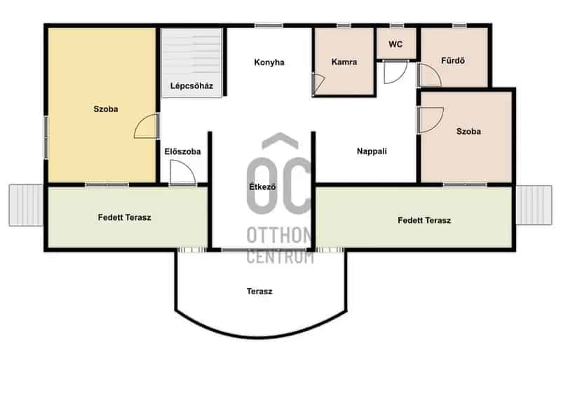 Lepsényi családi ház eladó - 4 szoba, 2 fürdő, apartman
