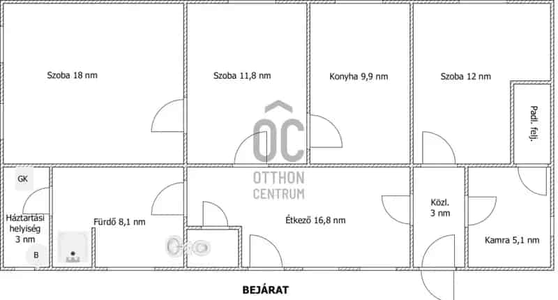 Homokmégyi eladó családi ház, H503677