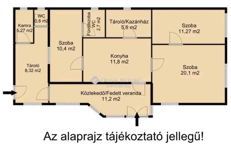 Ház Eladó , Dunaújvárosi járás, Dunántúl