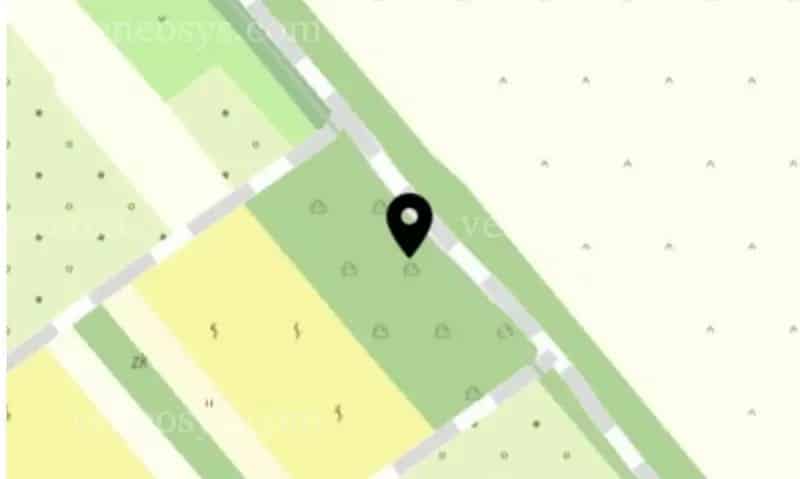 Sajóvámoson ELADÓ 1169 m² zártkert (gyümölcsös) közvetlenül az út mellett!