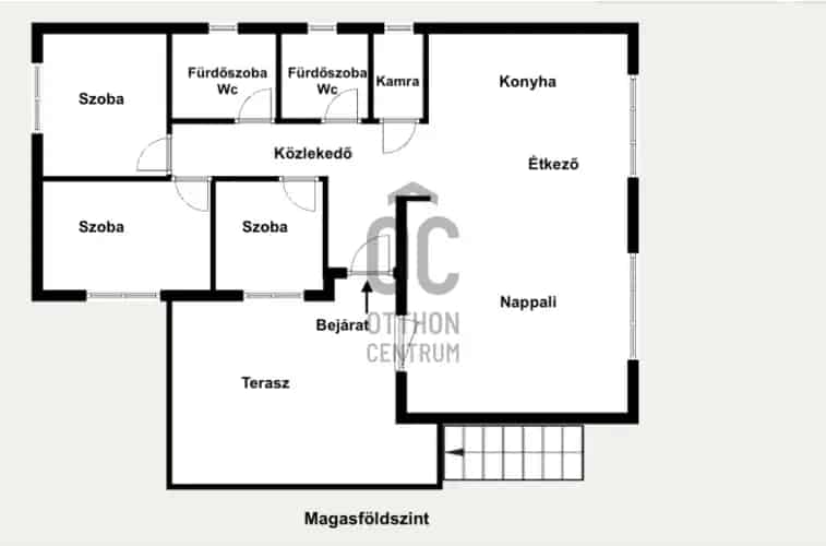 Hajdusamson elado csalad haz 104 nm 115 nm szuterennel