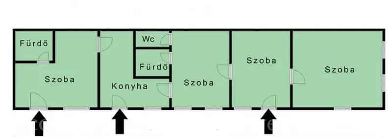 Irányára: 12.9 M Ft  Abaújszántó központjában egy 4 szobás 106 m² családi ház ELADÓ!
