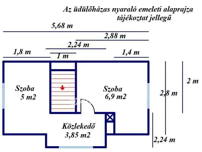 Tiszakécske Kerekdomb Üdülőövezeti Ház Eladó