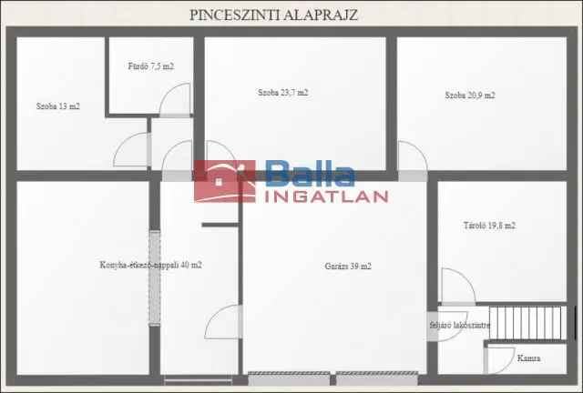 Hatvan Rönkház Eladó 7 Szoba Dupla Garázs 60000m2 Telek