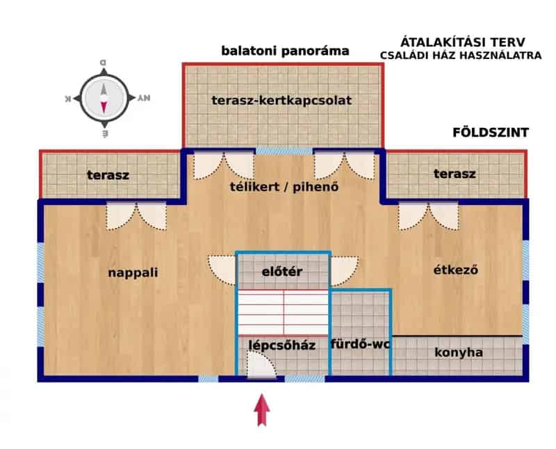 Üzleti célú Kiadó , Balatonfüredi járás, Dunántúl
