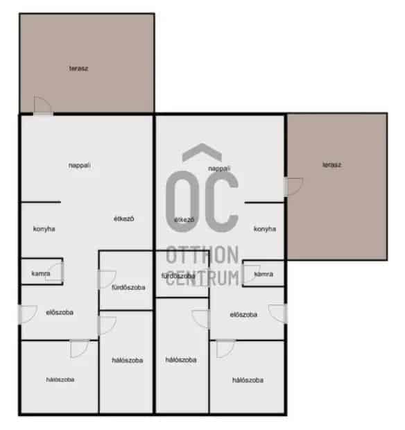 Balatonföldvár - 188 m2-es családi ház két lakással eladó