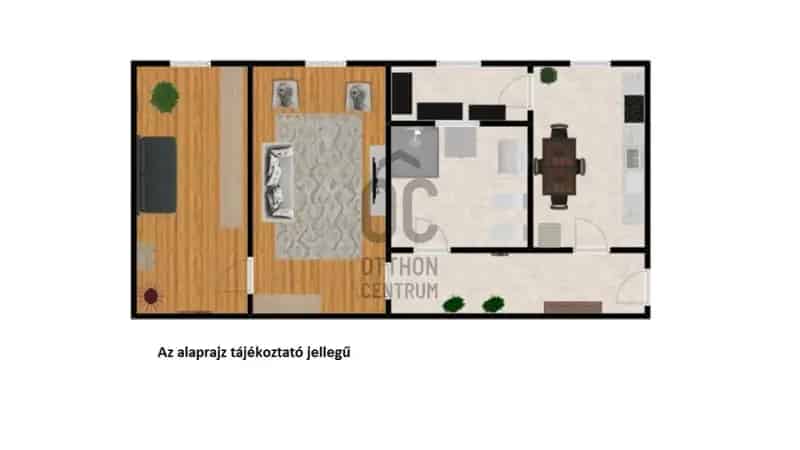 Dunaújvárosi eladó 2 szobás lakás 52m²