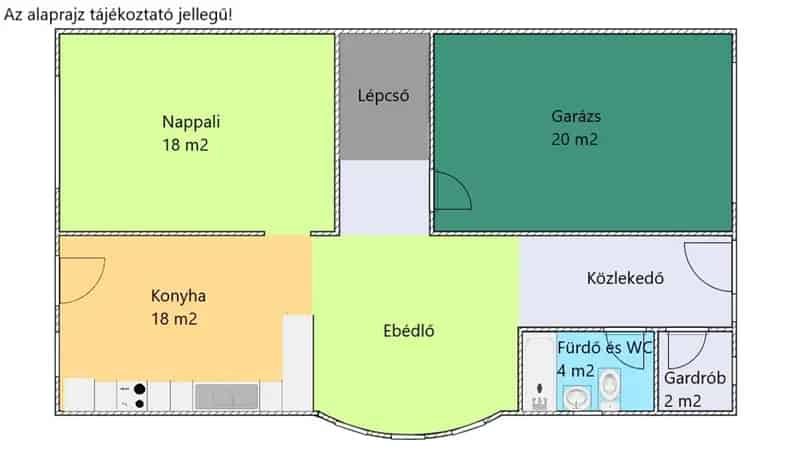 Miskolc panorámás családi ház eladó 4 hálószobával