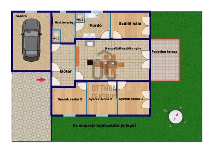 Veszprémi eladó újépítésű ikerház, DHZ041134