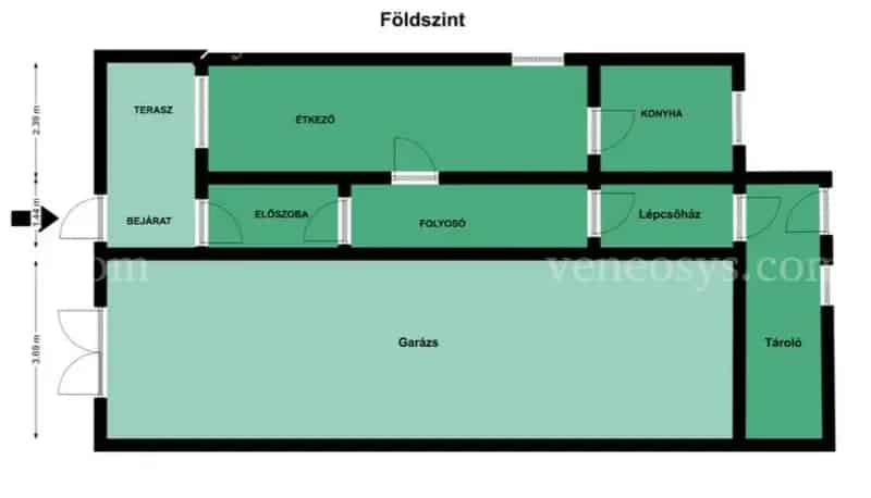 Fűzerkajatàn eladó családi ház!