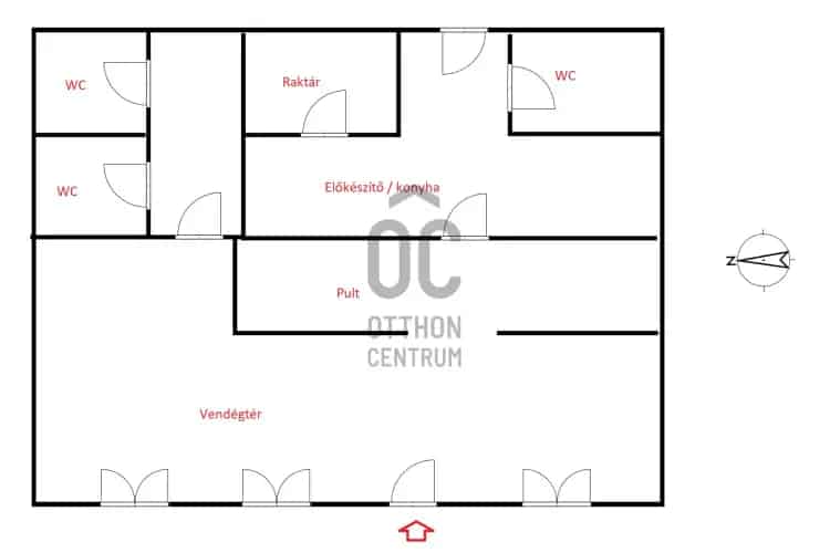 Nyíregyházai kiadó kereskedelmi ingatlan, UZ017272