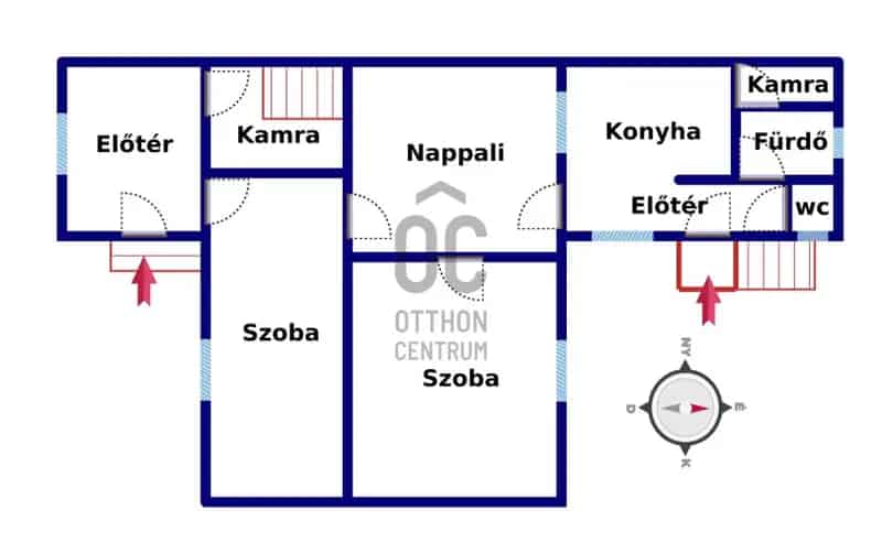 Várpalotai eladó családi ház 86nm 800nm telekkel