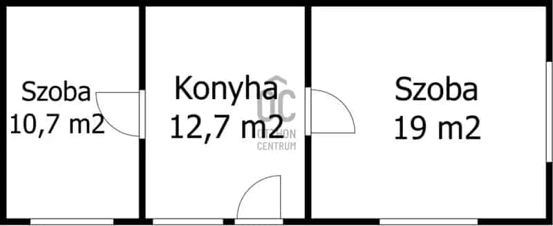 Hangácsi eladó családi ház felújítandó 2 szoba 1400nm telek