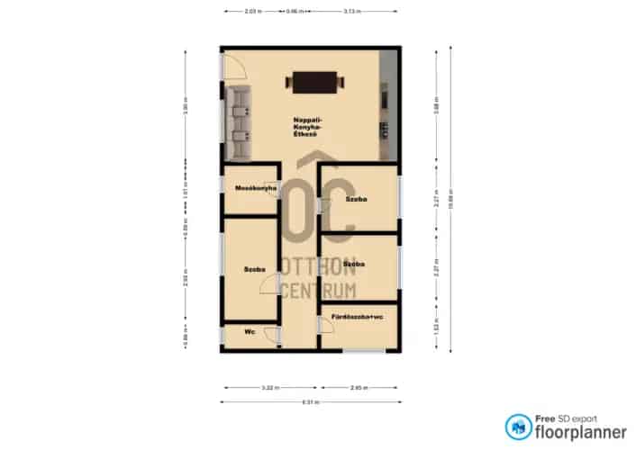 Nyíregyházai eladó ikerház, H501354