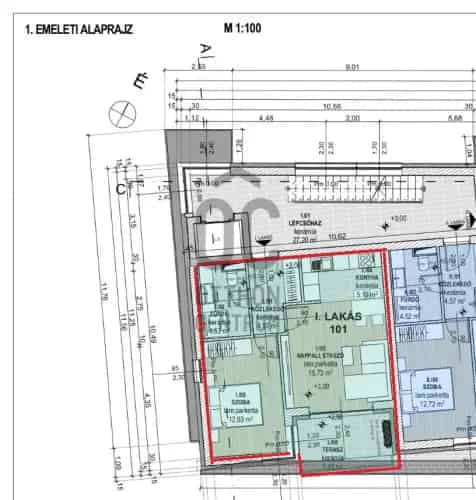 Hévízi eladó újépítésű lakás, U0048055