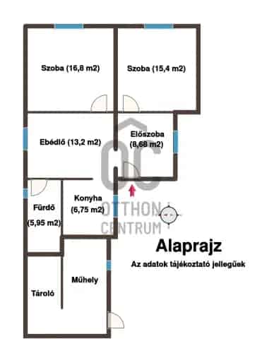 Nagyatádi eladó családi ház, DHZ015852