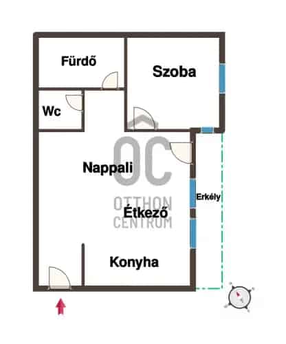 Dunakeszii eladó lakás, DLK074800