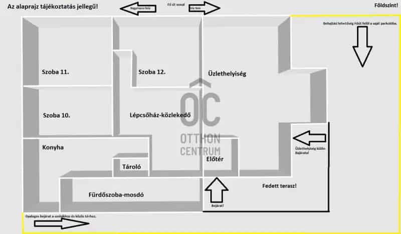 Kismarosi eladó kereskedelmi ingatlan, UZ018080