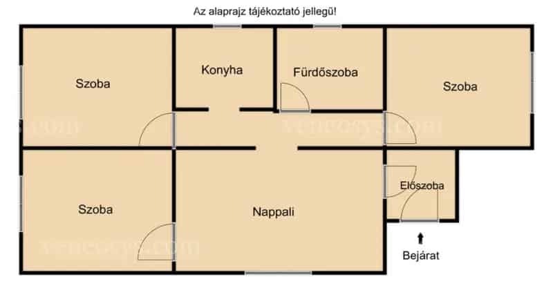 Eladó, Szirmabesenyő egyik legcsendesebb utcájában egy 100 nm-es családi ház. Az ingatlan 1129 nm-es telken, nagy udvarral és kerttel garantálja a családok pihenését, nyugalmát.