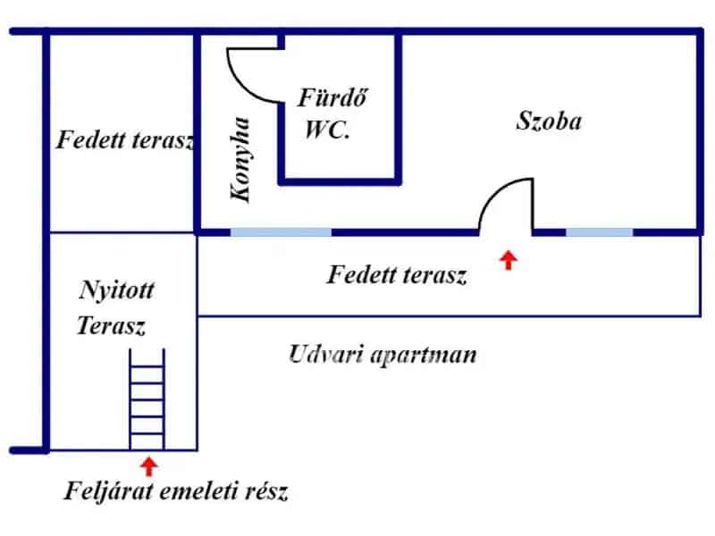 Ház Kiadó , Fonyódi járás, Dunántúl