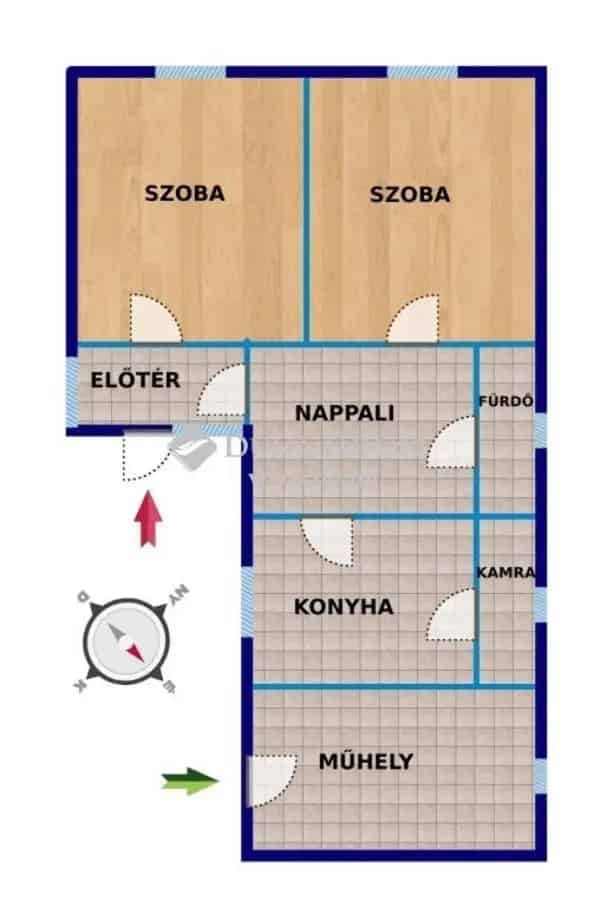 Ház Kiadó , Sárvári járás, Dunántúl