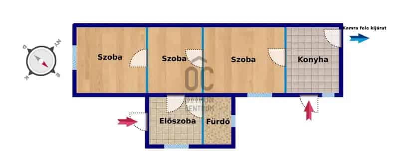 Csákvári eladó családi ház, DHZ059625