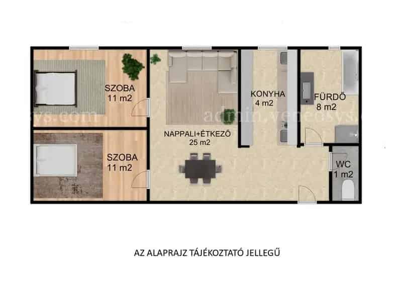 Fiatalos lakás Békéscsaba belvárosában