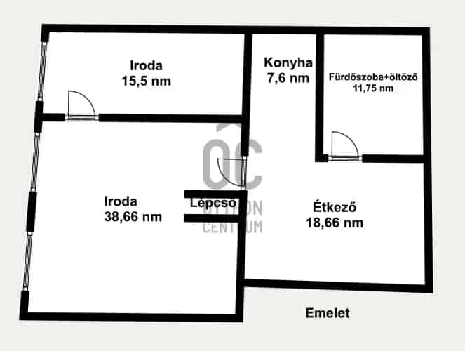 Budapest VIII kerületi eladó üzleti ingatlan 450 nm